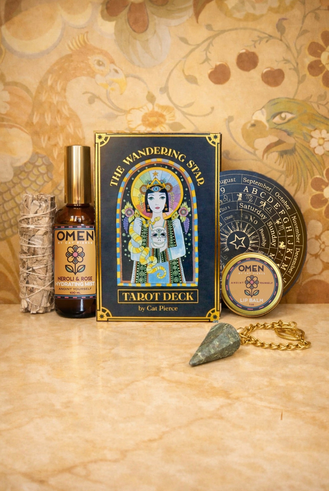 Deluxe Ritual Bundle w/ Special Edition Tarot Deck – OMEN by Cat