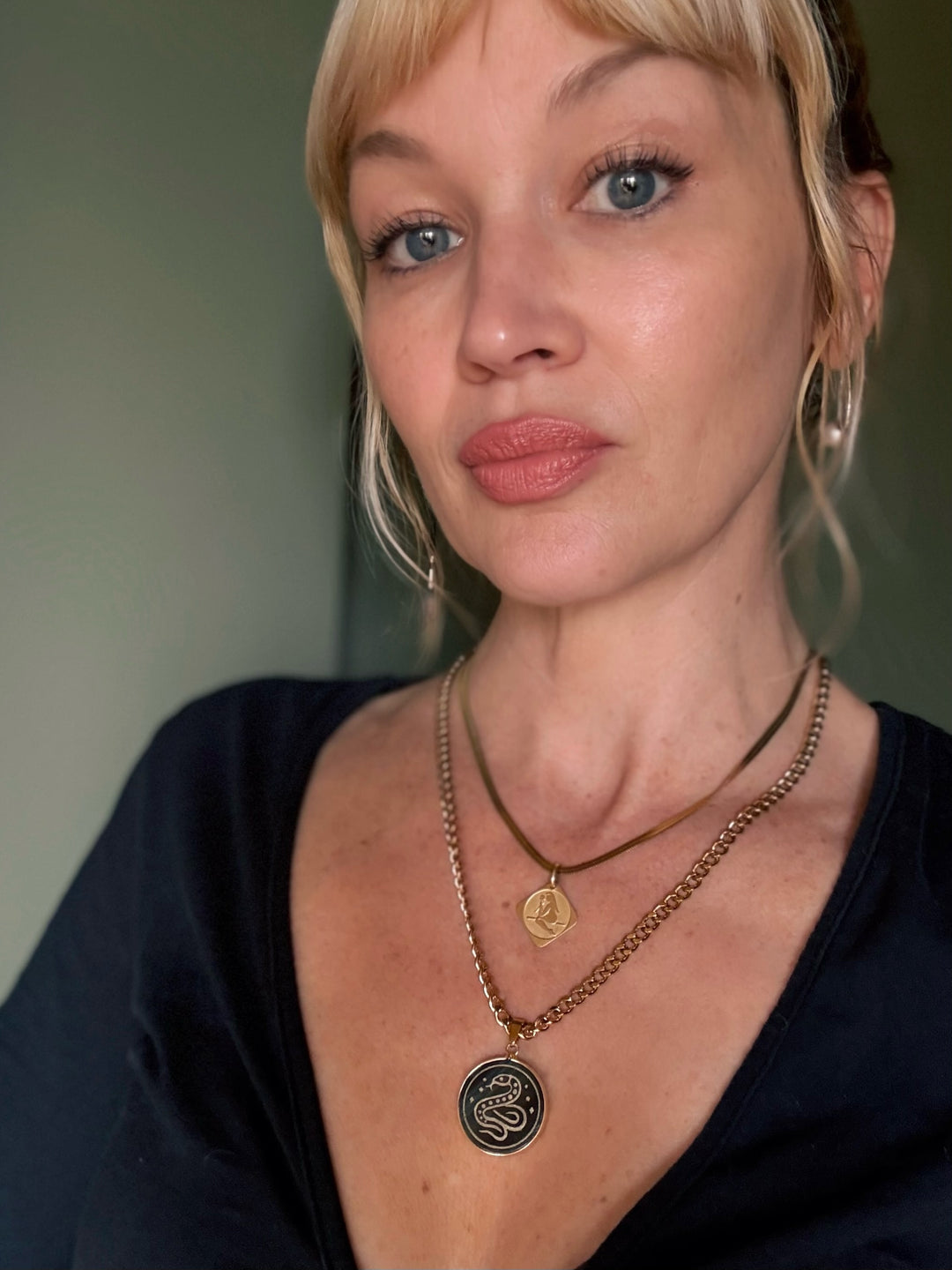 Blue Tiger's Eye & Golden Serpent